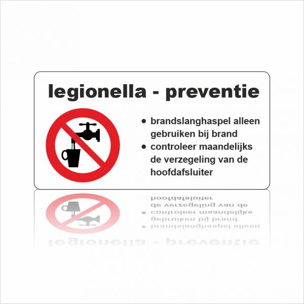 Legionellapreventie wit standaard