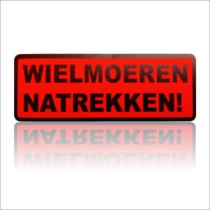 Wielmoeren natrekken stickers