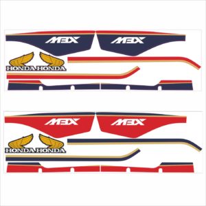 Honda MBX Rothmans stickerset