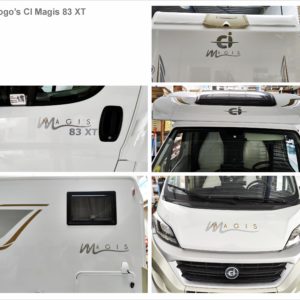 Camper CI Magis 83 XT logostickers