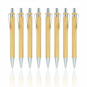 Bamboe pen - zwart schrijvend