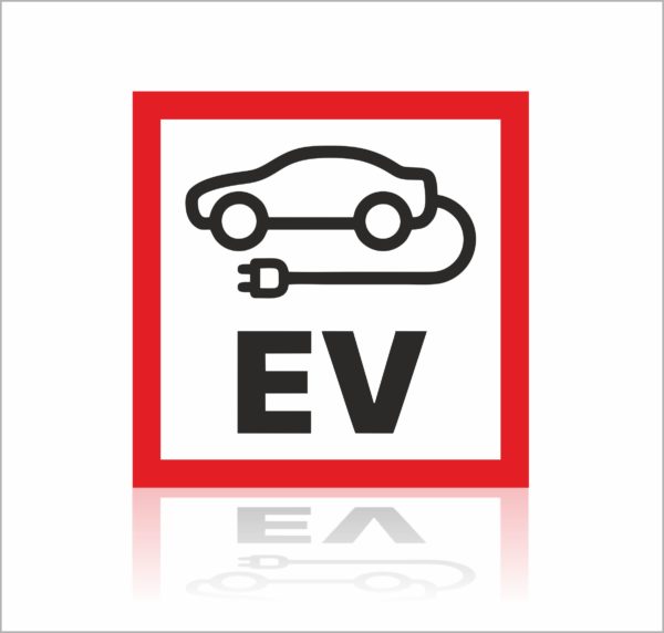 EV Stickers Laadpunt